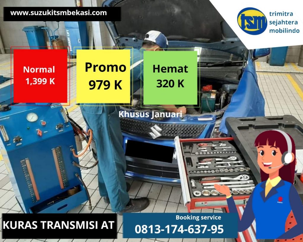 Promo Servis Suzuki TSM Bekasi Kuras Transmisi murah